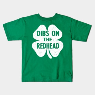 dibs on the redhead Kids T-Shirt